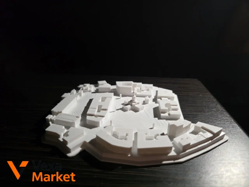 3D-карты на заказ, архитектурные макеты, места встреч — фото 3
