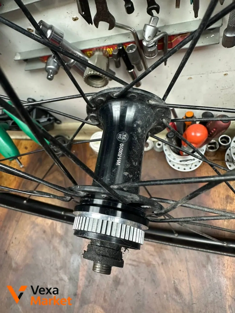 Колеса шосейні Shimano RX під дискові гальма, Centerlock, 28 спиць, з покришками Continental 700/25 — фото 5