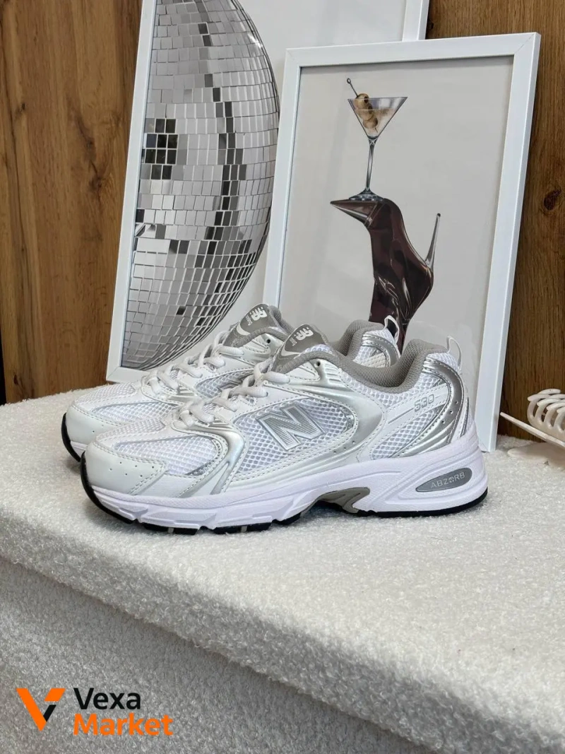 New Balance 530 Silver White — фото 2