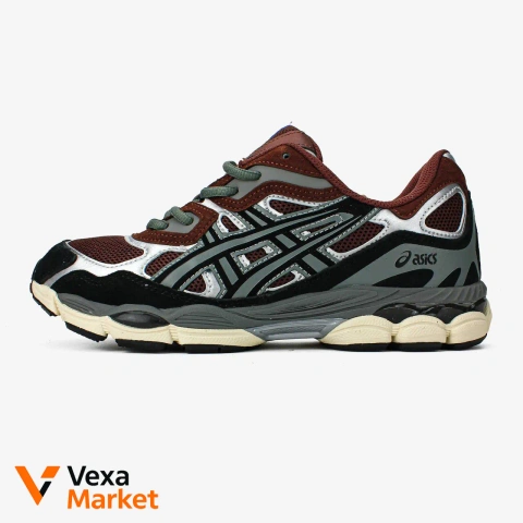 Asics Gel-NYC "Brown Black Grey" чоловічі кросівки