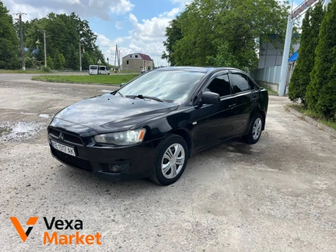 Mitsubishi Lancer X 2008 1.5 бензин чорний