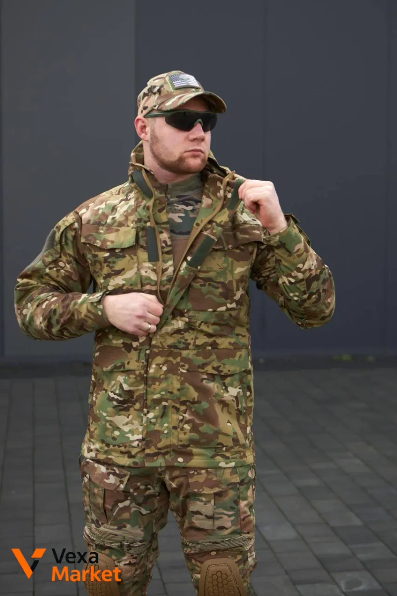 Парка демісезонна мультикам ріп-стоп Military®️ — фото 3