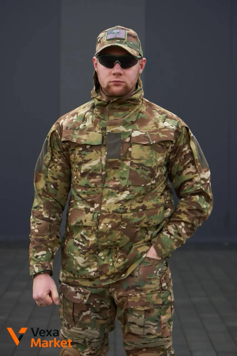 Парка демісезонна мультикам ріп-стоп Military®️ — фото 4