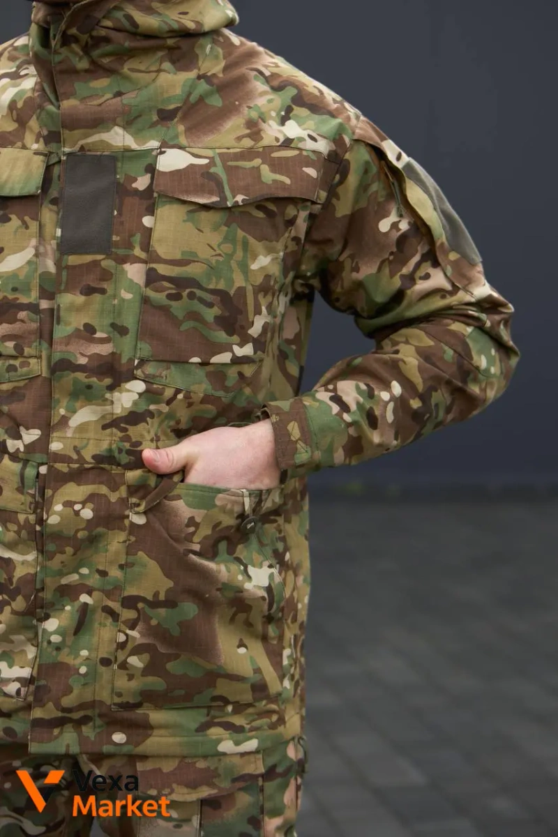 Парка демісезонна мультикам ріп-стоп Military®️ — фото 5