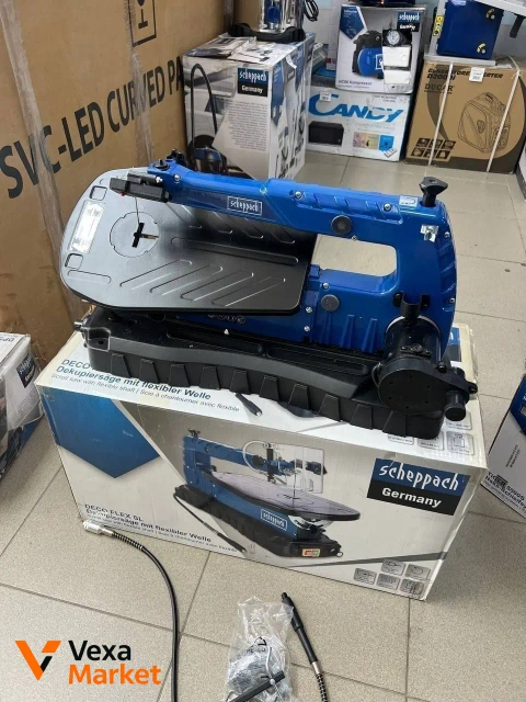 Лобзиковий верстат по дереву з гравером Schepach Deco Flex SL