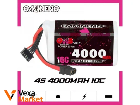 Акумулятори GNB Li-ion 4S 4000mAh та 6S 3000mAh/8000mAh для FPV