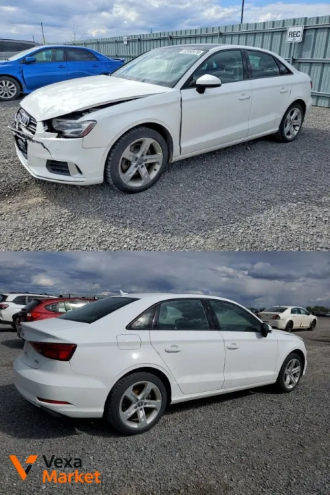 2017 Audi A3 Premium 2.0л бензин передний привод из США
