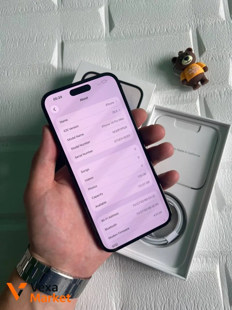 iPhone 14 Pro Max 128GB Neverlock Black — фото 3