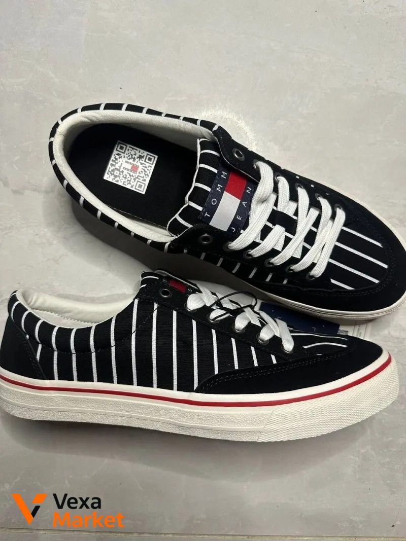 Tommy Jeans кроссовки мужские текстиль кожа — фото 4