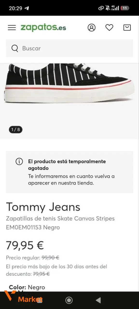 Tommy Jeans кроссовки мужские текстиль кожа — фото 6