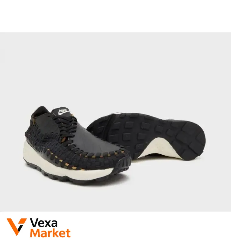 Nike Air Footscape Woven Black Женские — фото 5