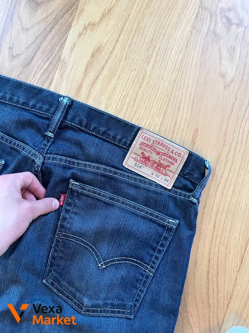 Levis 514 bootcut штани розмір 36:34 — фото 3