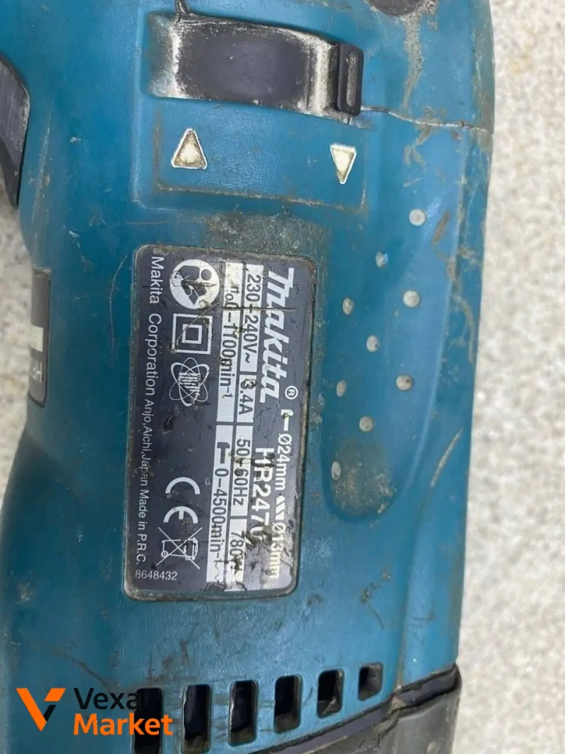 Перфоратор Makita HR 2470 — фото 4