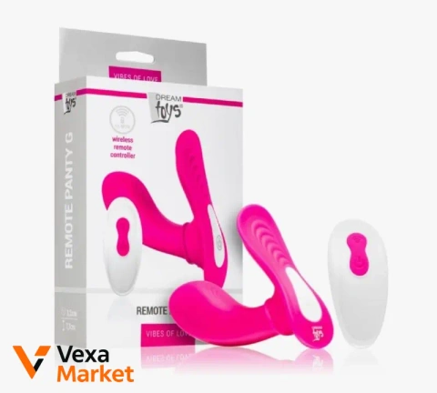 Вібратор для точки G зі стимуляцією клітора VIBES of LOVE REMOTE PANTY