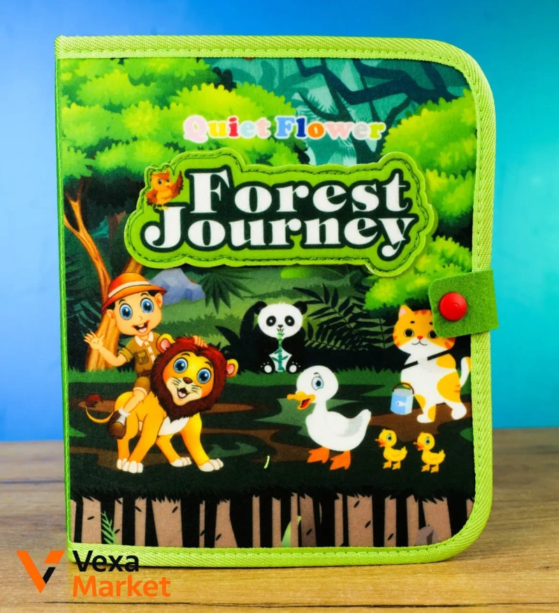 М'яка логічна книжка Forest Journey — фото 4