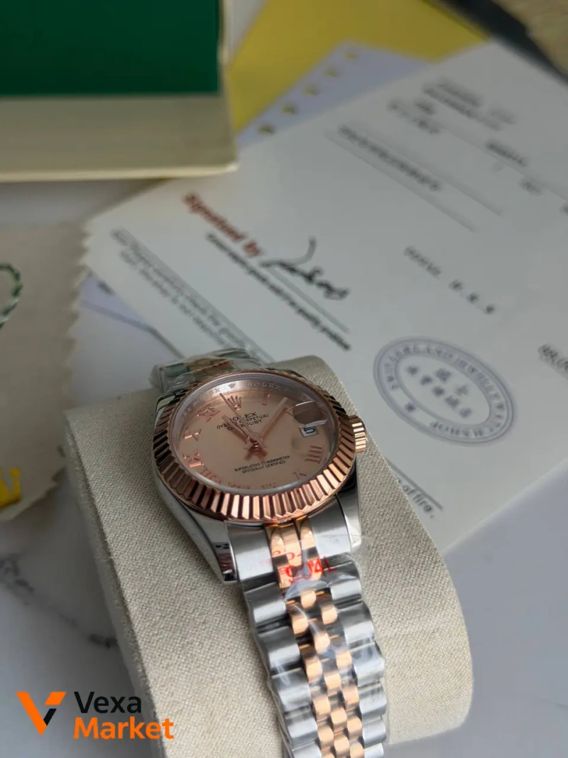 Годинник Rolex 30 mm з нержавіючої сталі — фото 4