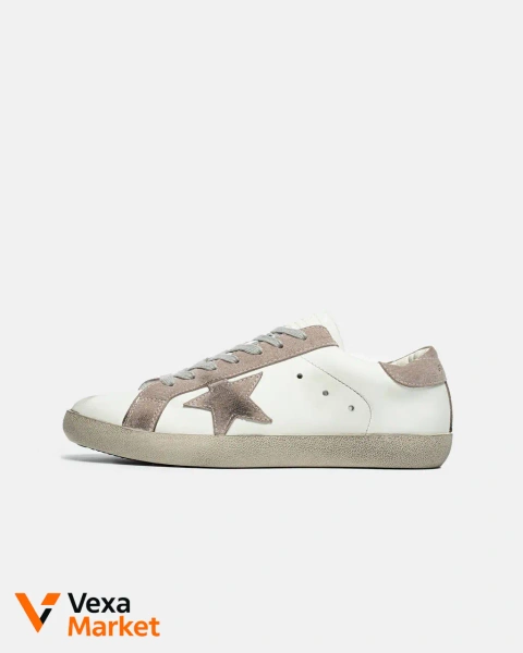 Golden Goose White Beige шкіра