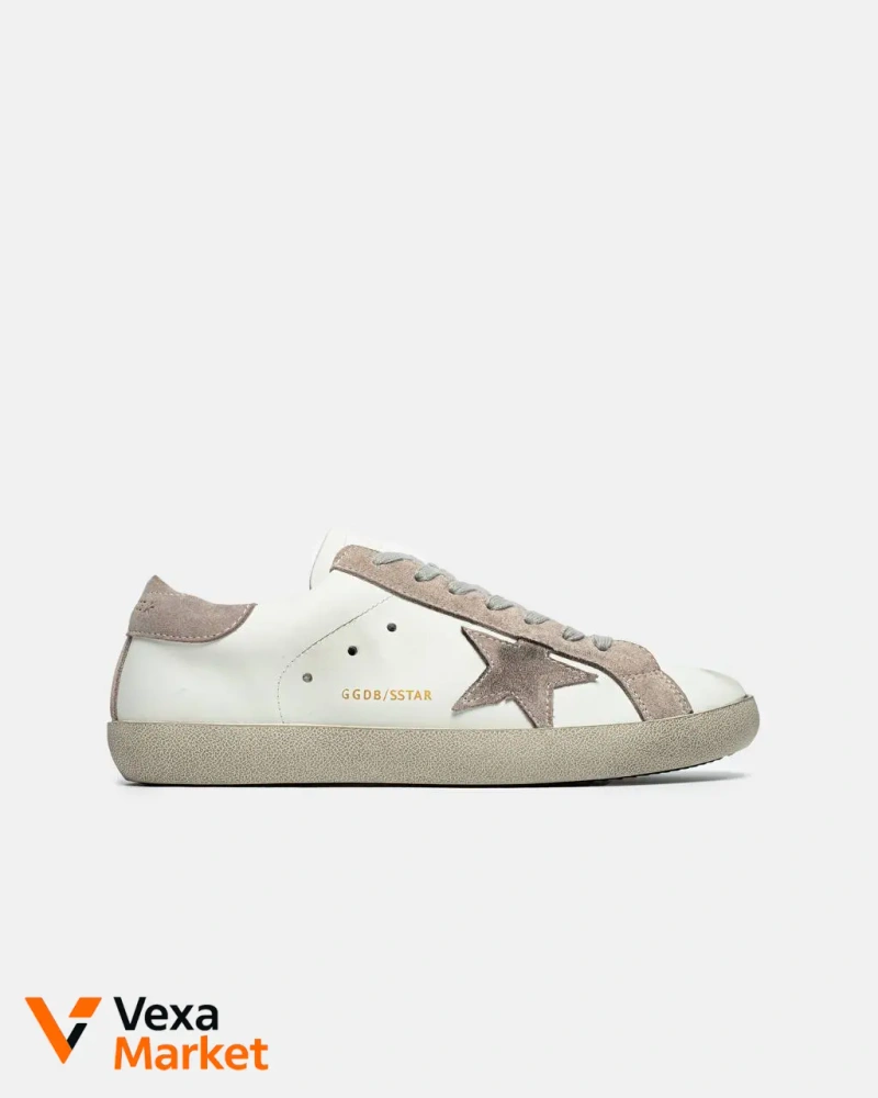 Golden Goose White Beige шкіра — фото 2