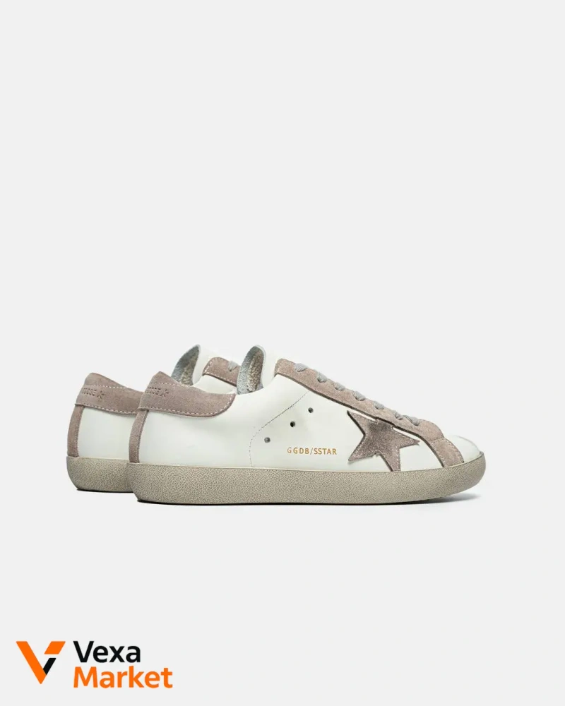 Golden Goose White Beige шкіра — фото 3