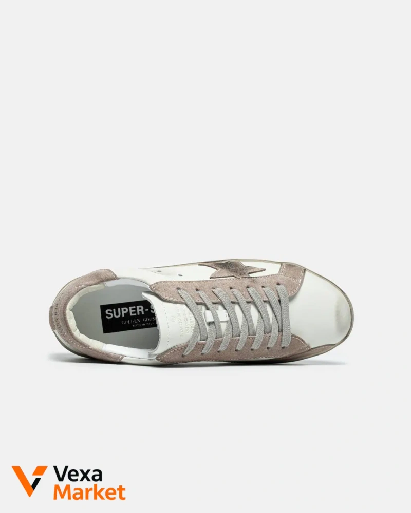 Golden Goose White Beige шкіра — фото 4