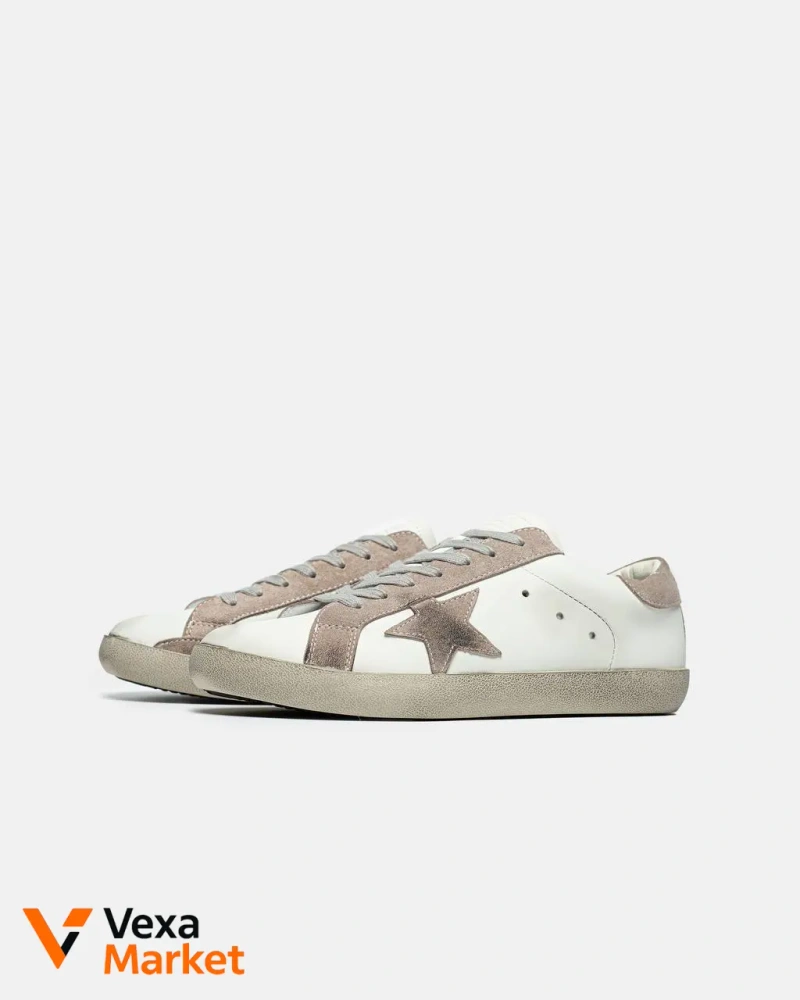 Golden Goose White Beige шкіра — фото 5