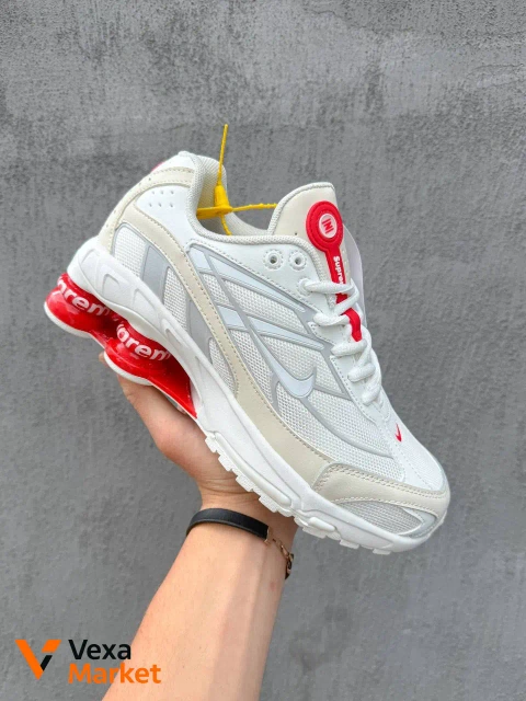 Supreme x Nike Shox Ride 2 SP White/Beige