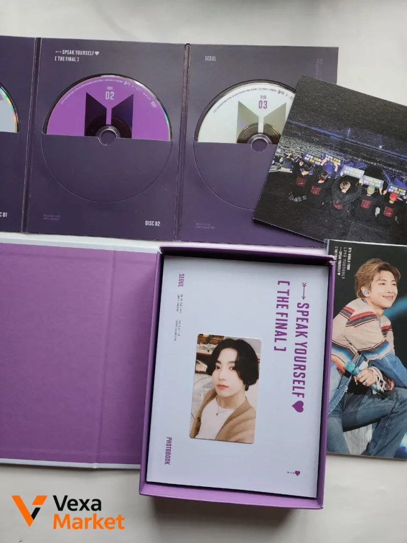BTS LY: Speak Yourself [The Final] DVD з фотокартками — фото 2