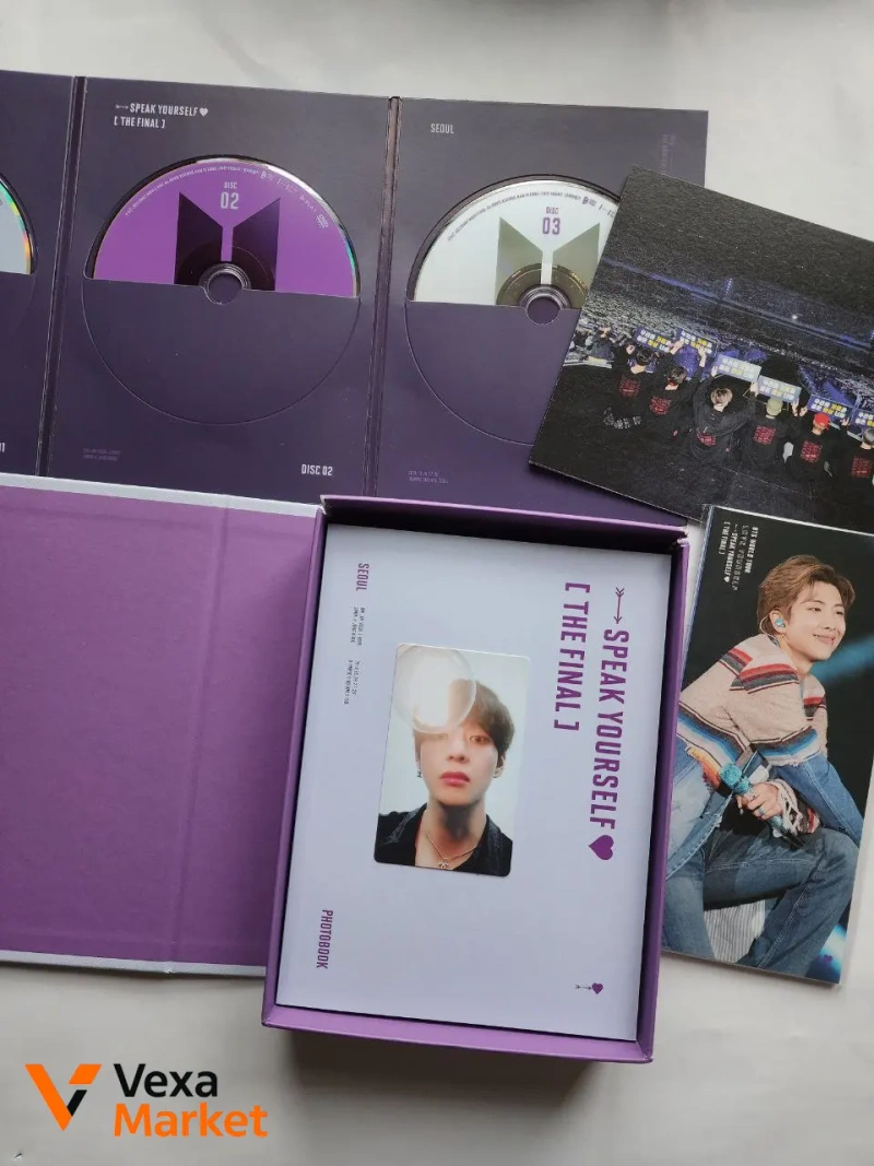 BTS LY: Speak Yourself [The Final] DVD з фотокартками — фото 3