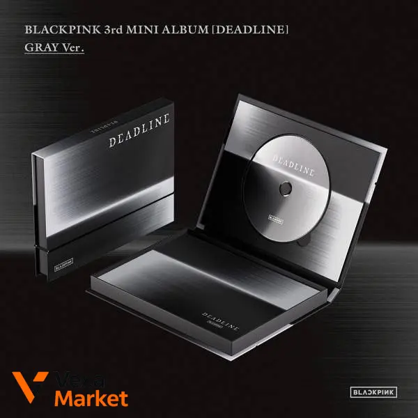 BLACKPINK - DEADLINE Gray ver. 3rd Mini Album — фото 2