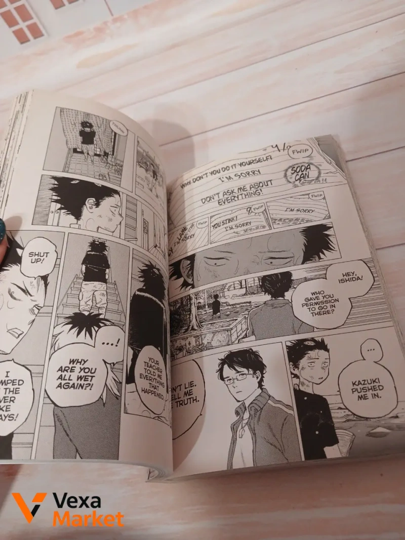 Манга "A Silent Voice", vol. 1, англійською мовою — фото 5