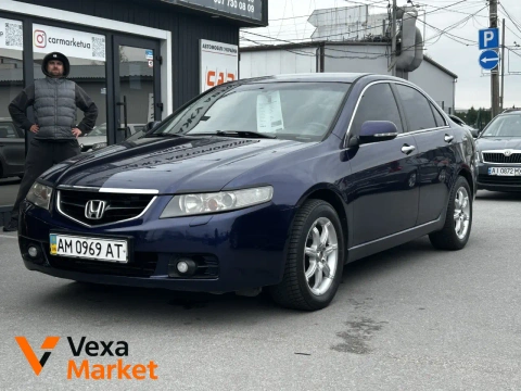 Honda Accord VII покоління 2004 Бензин 2.0 Автомат Синій