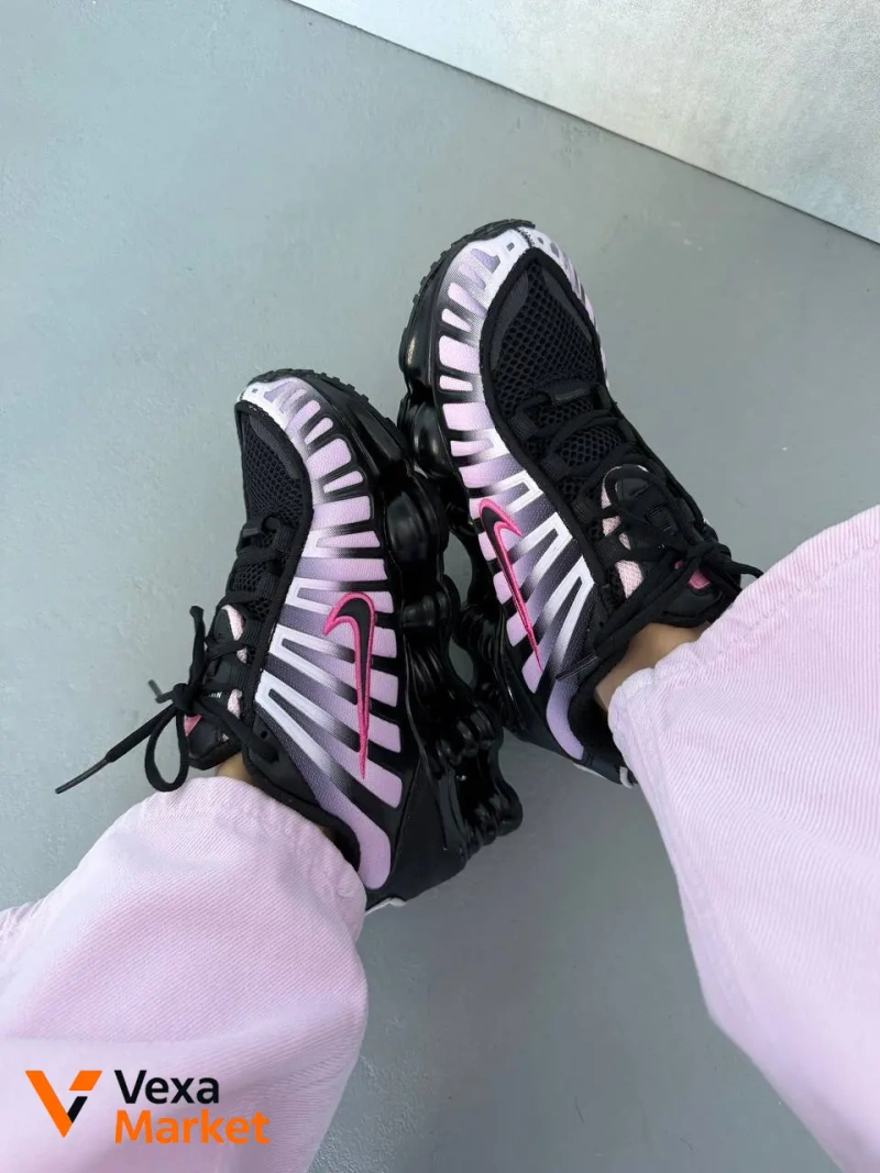 Nike Shox TL Black / Pink — фото 5