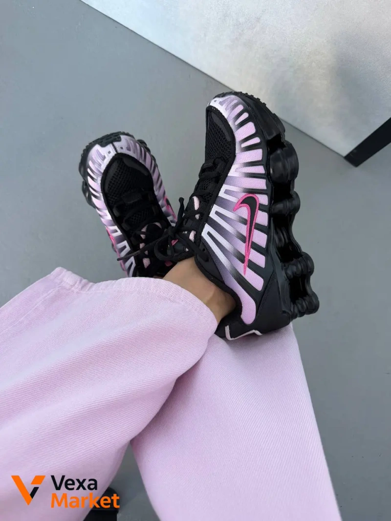 Nike Shox TL Black / Pink — фото 7