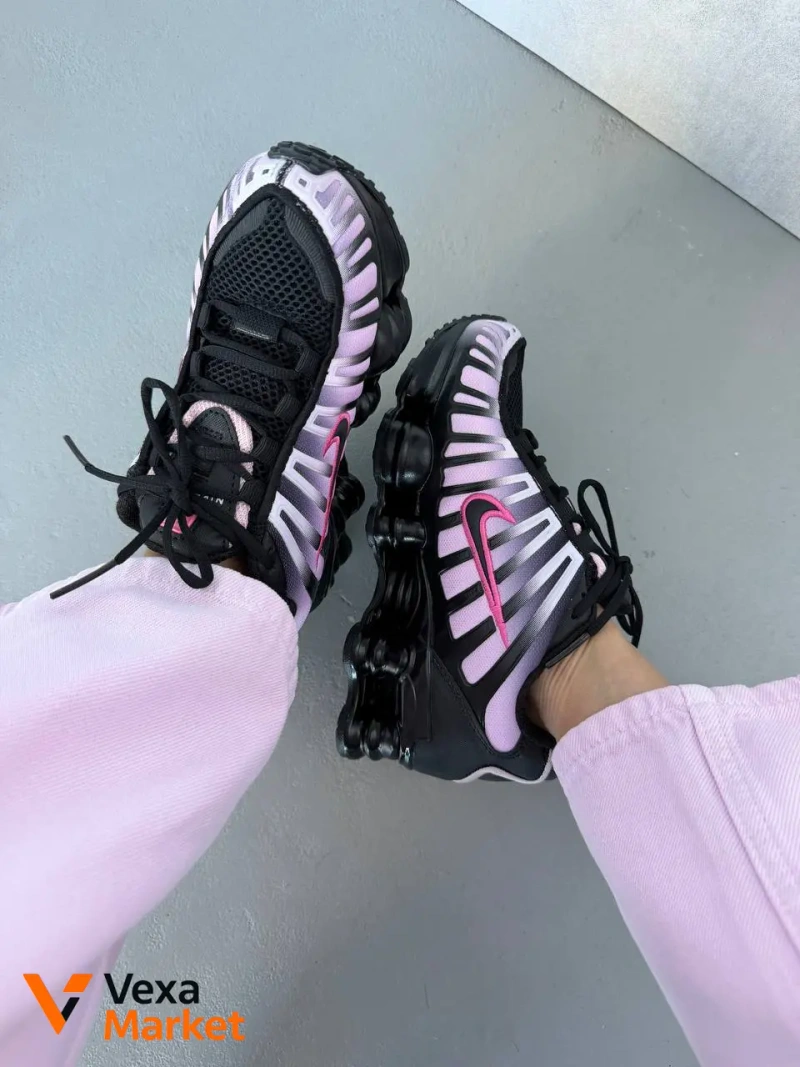 Nike Shox TL Black / Pink — фото 8