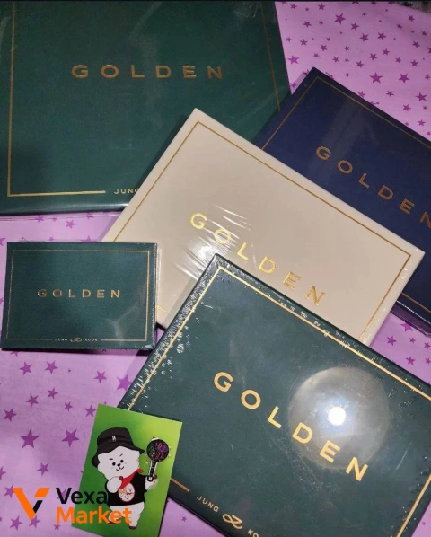 Jungkook - Golden альбом (Стандарт, Weverse версії та Вініл)