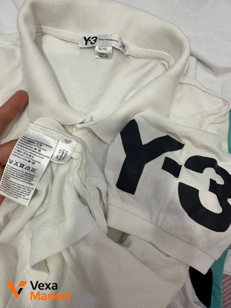 Adidas Y-3 Yohji Yamamoto 2014 Polo Shirt XL — фото 3