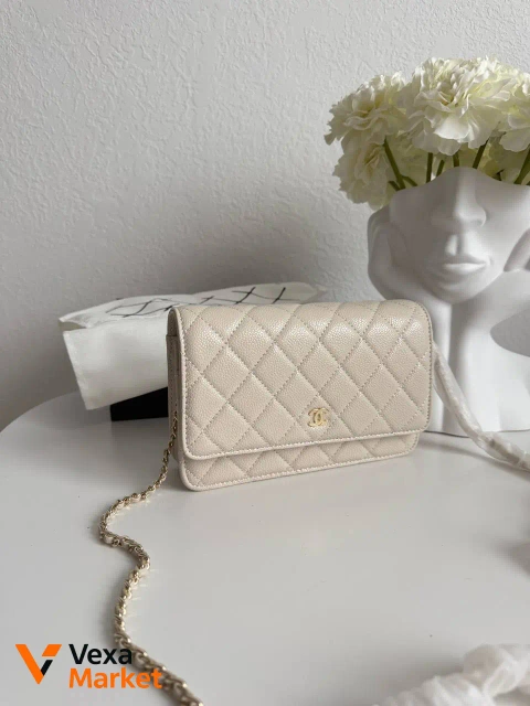 Chanel Wallet зернистая кожа