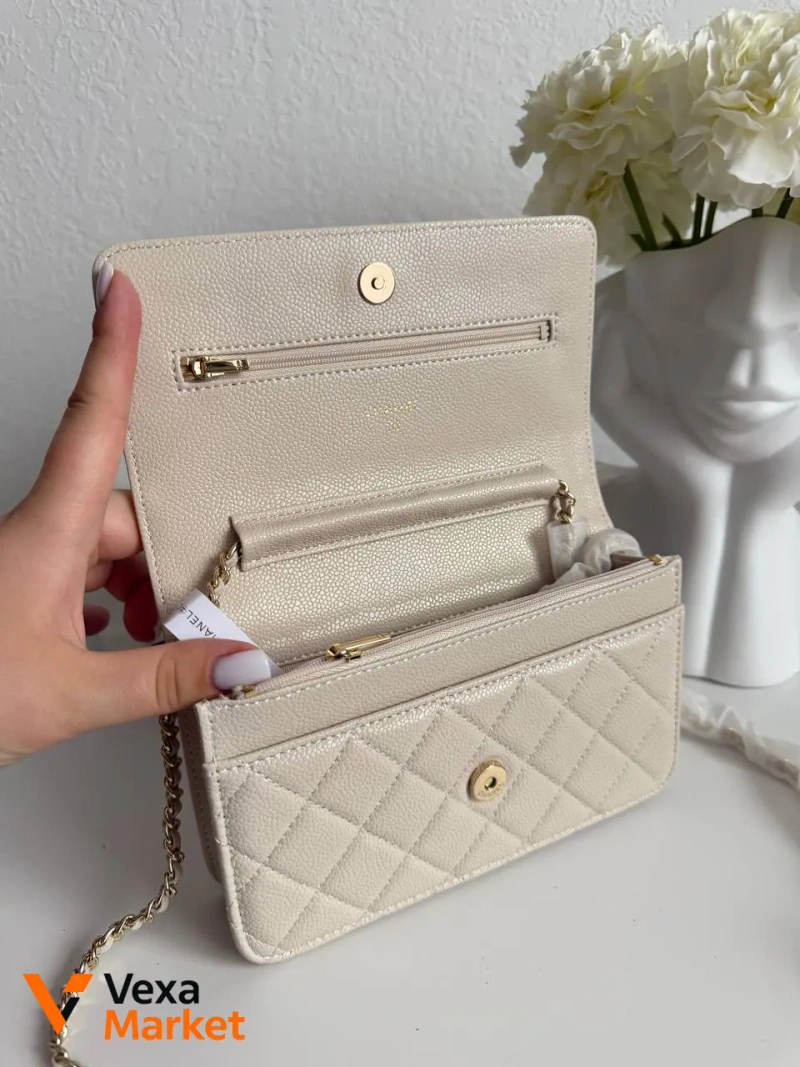 Chanel Wallet зернистая кожа — фото 3