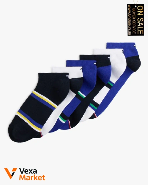 Чоловічі шкарпетки Tommy Hilfiger, набір з 6 пар