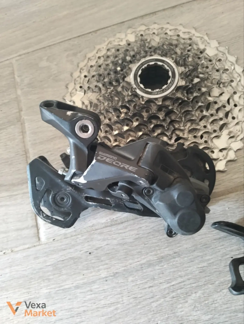Трансмісія Shimano Deore 10 швидкостей — фото 3