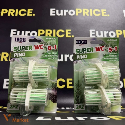 Туалетна підвіска IRGE Super WC Pino 5 в 1 (2 шт.)
