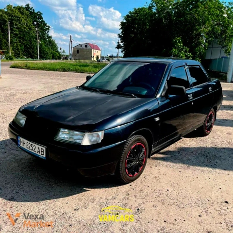 ВАЗ 2110 2007 року, 1.5 бензин, чорний