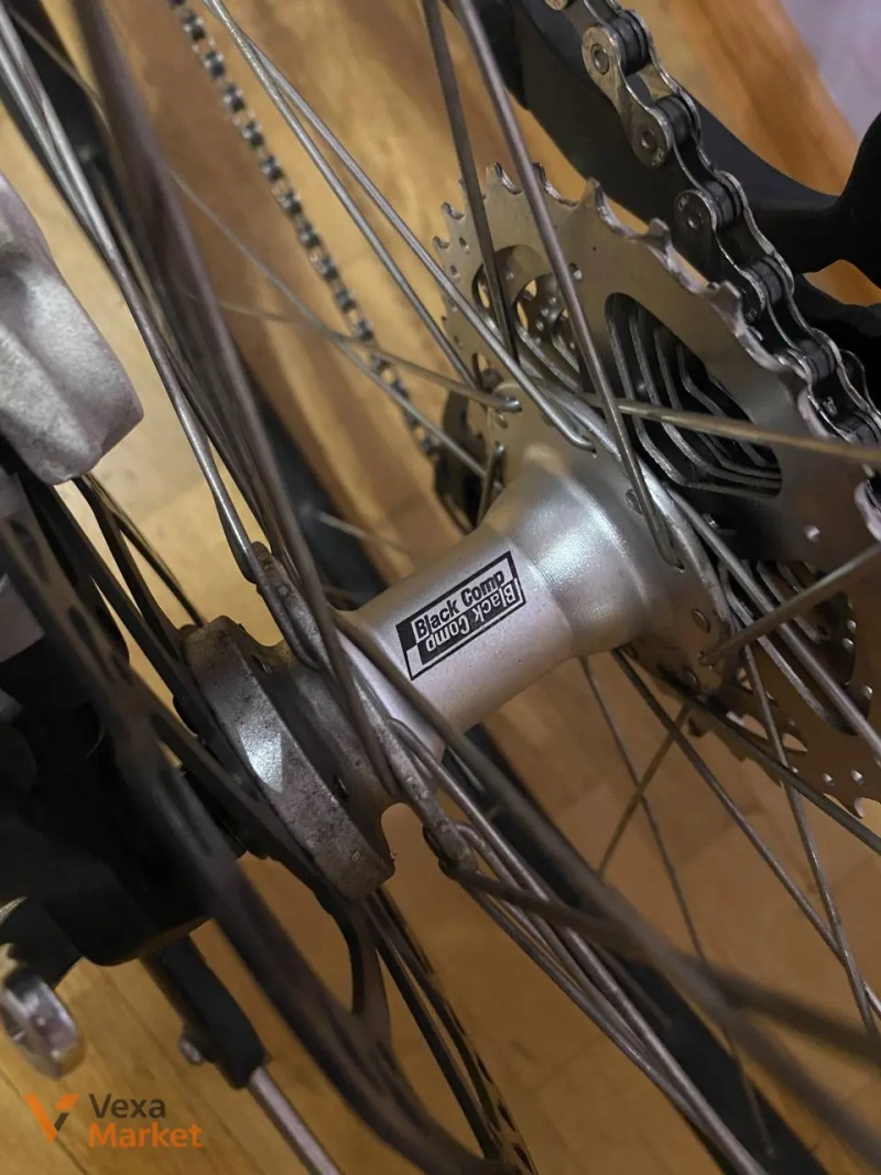 Велосипед Black Cross Bike Manufactur ручна збірка алюмінієва рама L-XL — фото 2