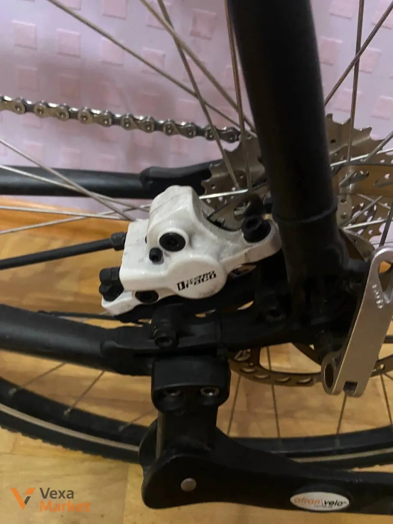Велосипед Black Cross Bike Manufactur ручна збірка алюмінієва рама L-XL — фото 3