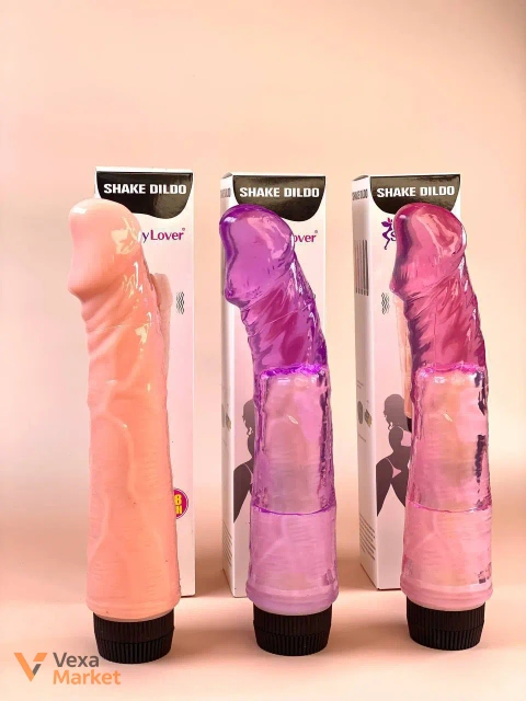 Вібратор SexyLover Shake Dildo 22 см