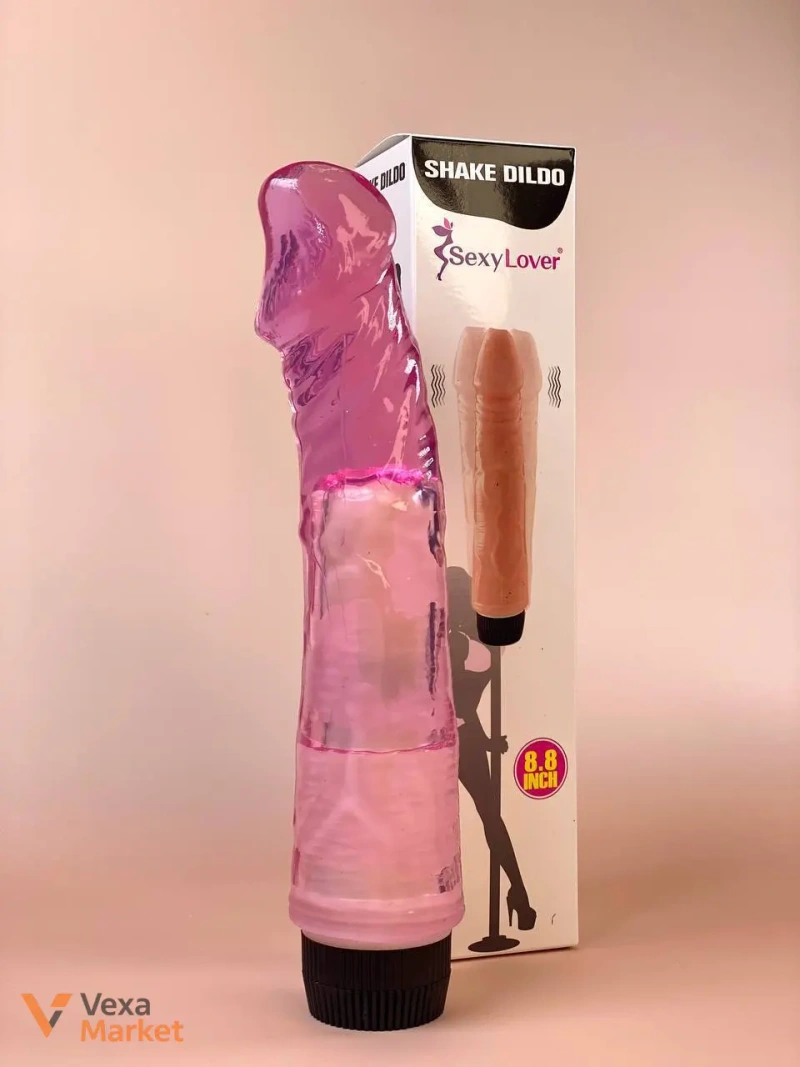 Вібратор SexyLover Shake Dildo 22 см — фото 2