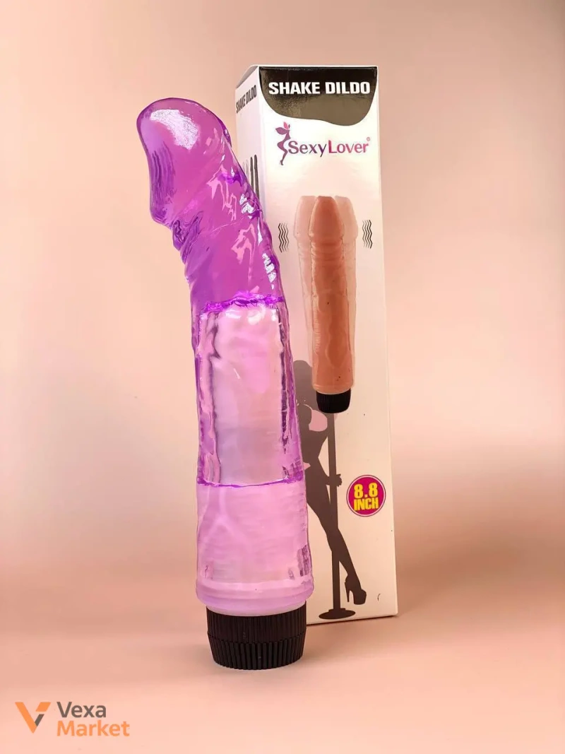 Вібратор SexyLover Shake Dildo 22 см — фото 4
