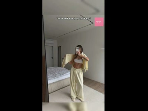 Костюм oversize из 100% хлопка