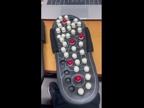 Рефлекторні масажні тапочки для ніг Massage Slipper, NJ-498, Розмір 44-45