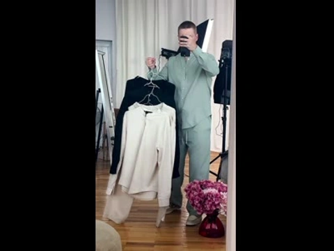 Комплект сорочка + штани "Льон" (бавовна/льон) S-XL
